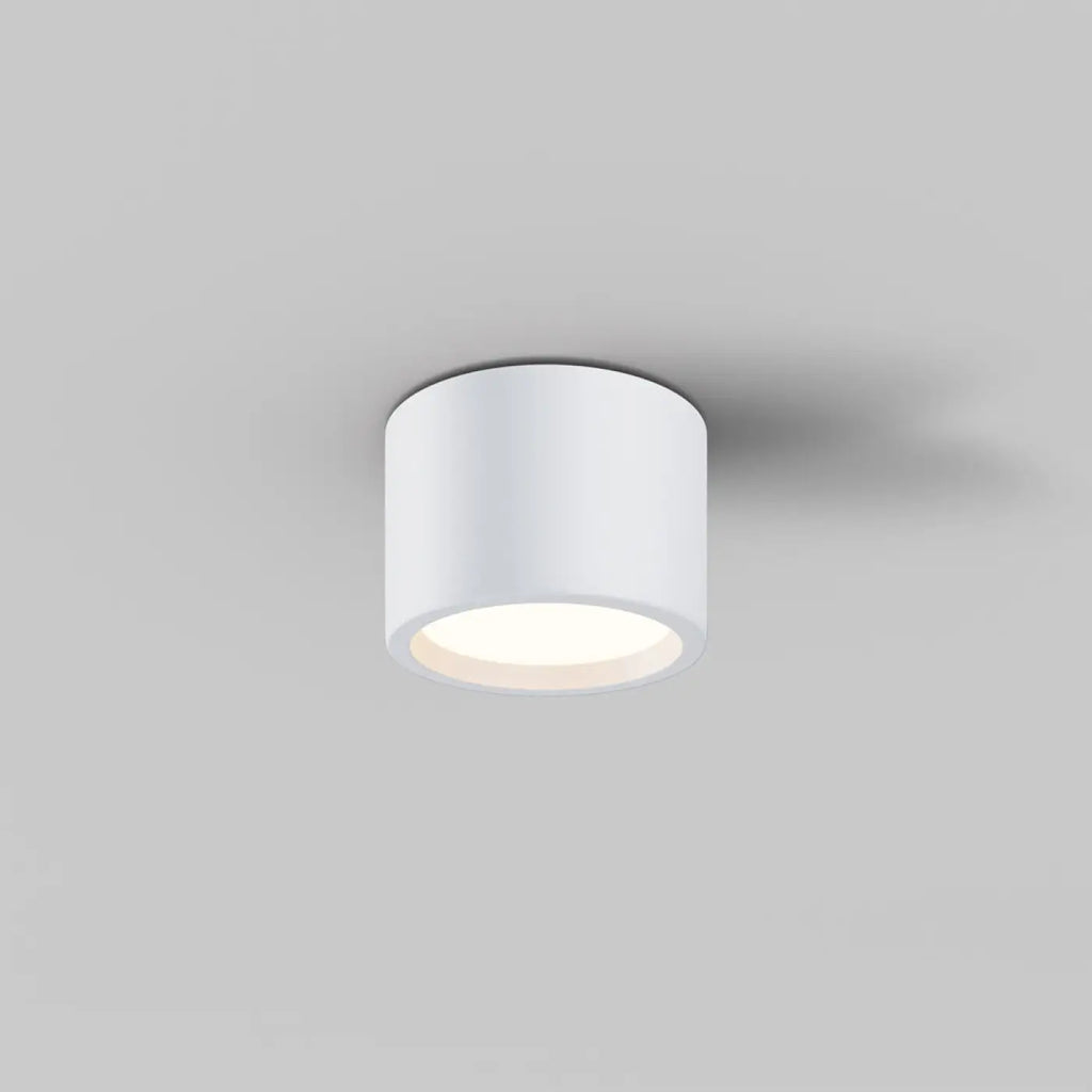 Spot LED en saillie disque IP44 en aluminium, deux tailles