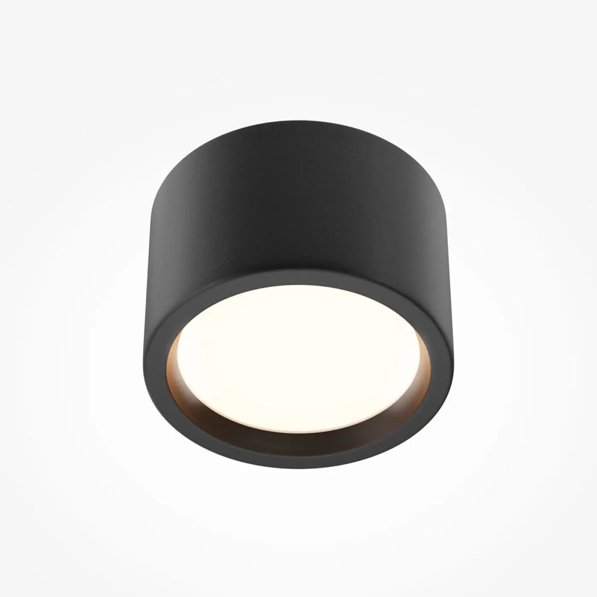 Spot LED en saillie disque IP44 en aluminium, deux tailles