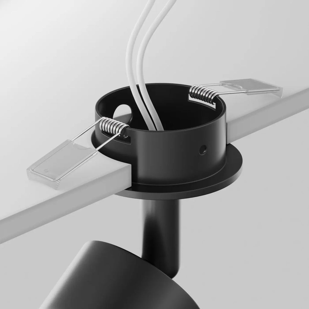 Spot semi-encastrable long cylindre orientable, GU10
