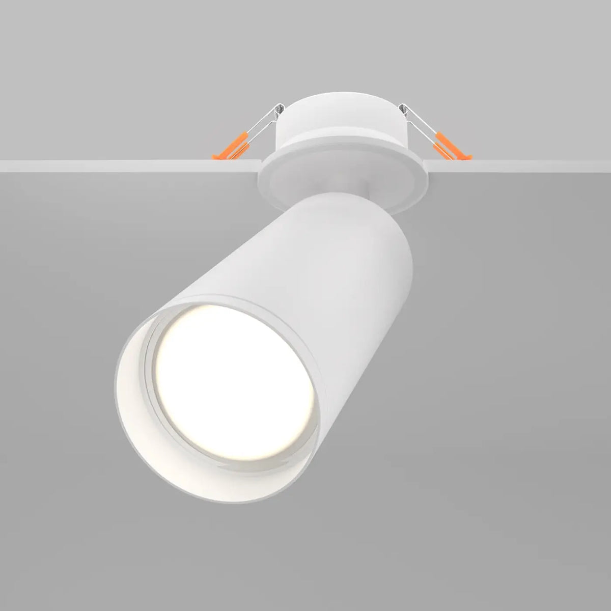 Spot semi-encastrable long cylindre orientable, GU10