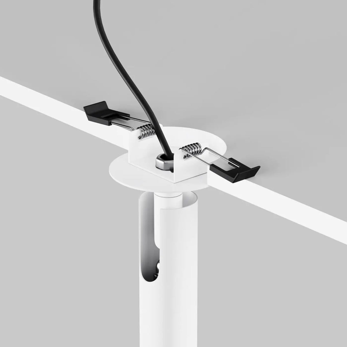 Spot LED semi-encastrable tube fin de 3 cm, 15 ou 32,5 cm
