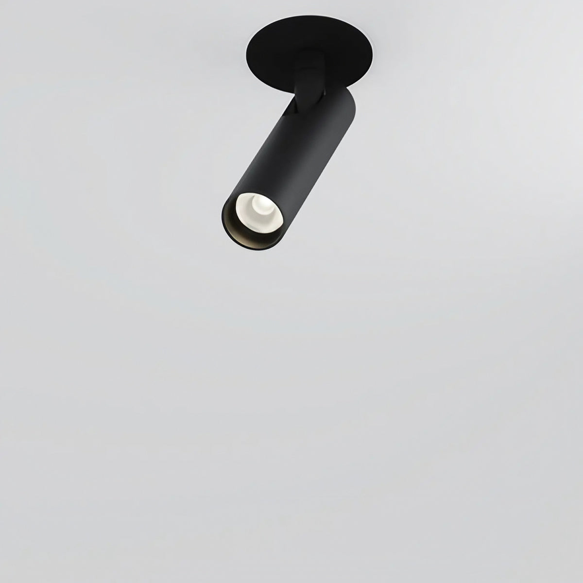 Spot LED semi-encastrable tube fin de 3 cm, 15 ou 32,5 cm, noir