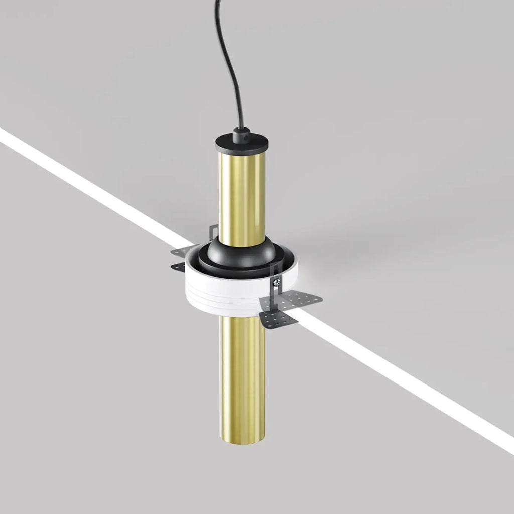 Spot LED tube orientable sans collerette, aluminium, 7 W