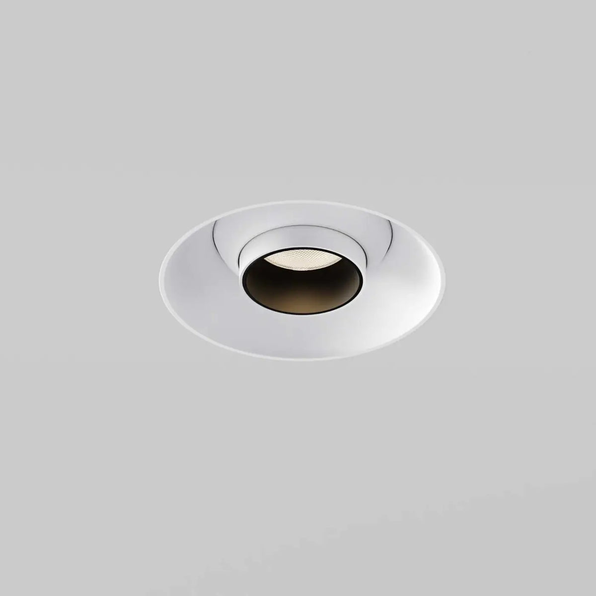 Spot LED tube orientable sans collerette, aluminium, 7 W