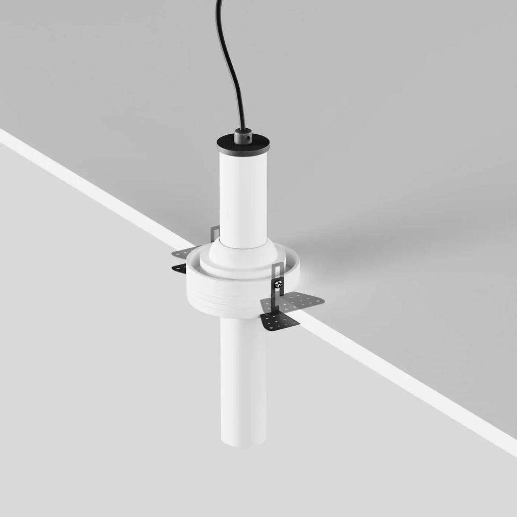 Spot LED tube orientable sans collerette, aluminium, 7 W