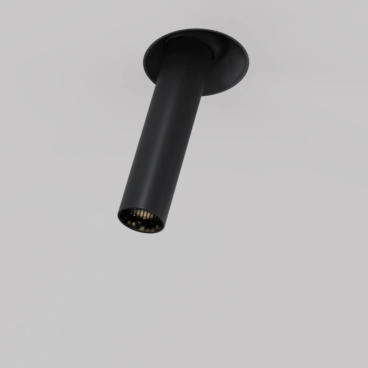 Spot LED tube orientable sans collerette, aluminium, 7 W