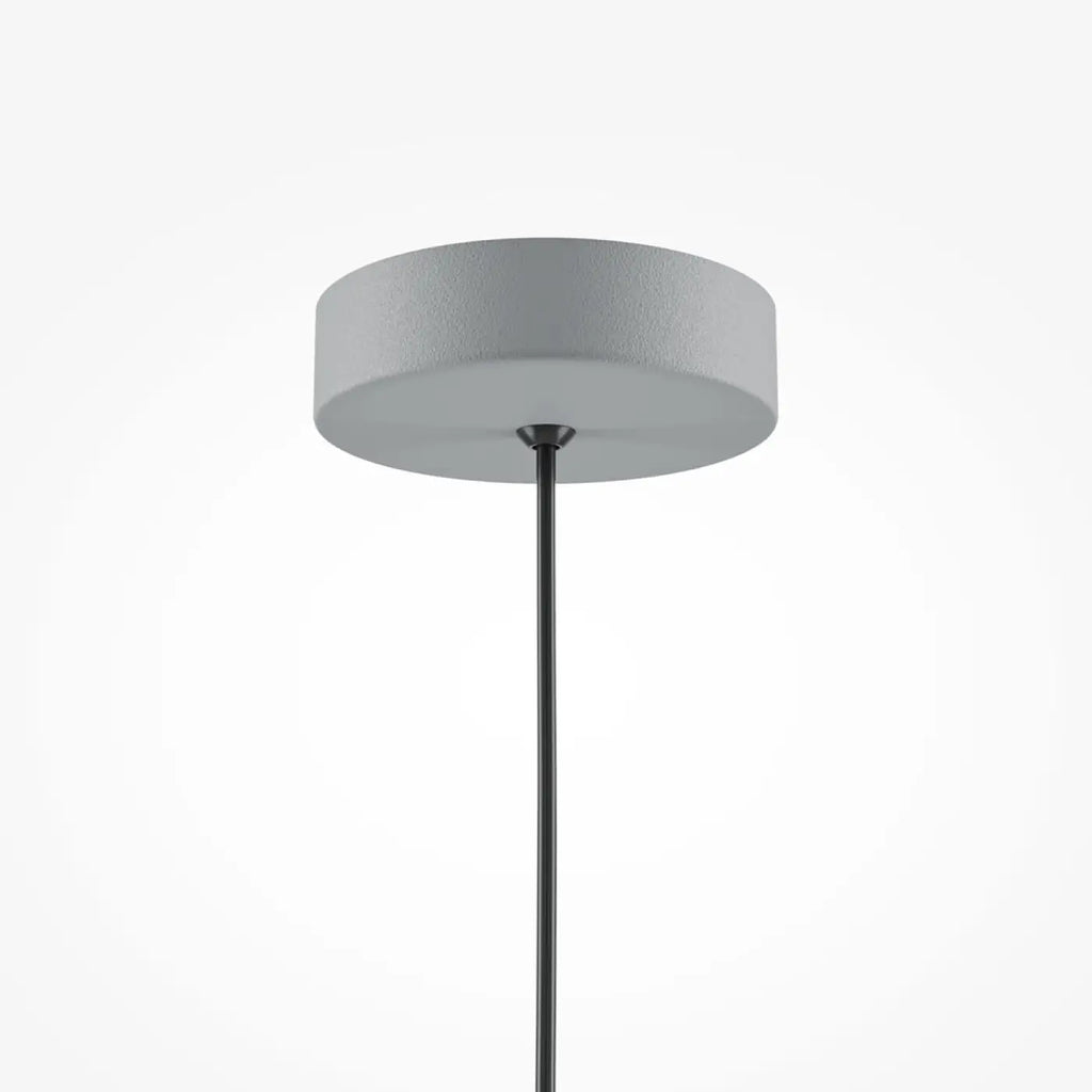 Suspension conique en métal mat, 35 cm, quatre coloris