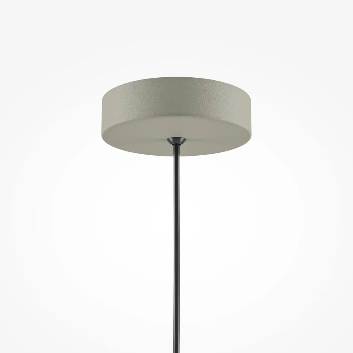 Suspension coupole en métal mat de 35 cm, quatre coloris