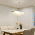 Suspension blanche ondulée au design organique, tailles S, M, L