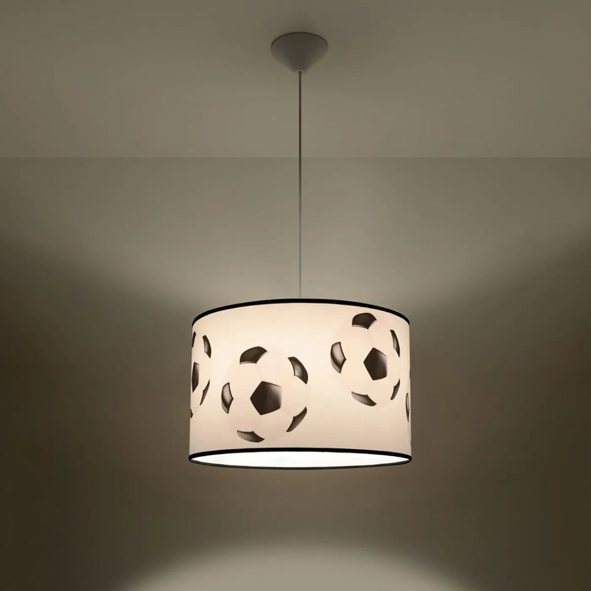 Suspension chambre d'enfant à ballons de foot, 30 ou 40 cm