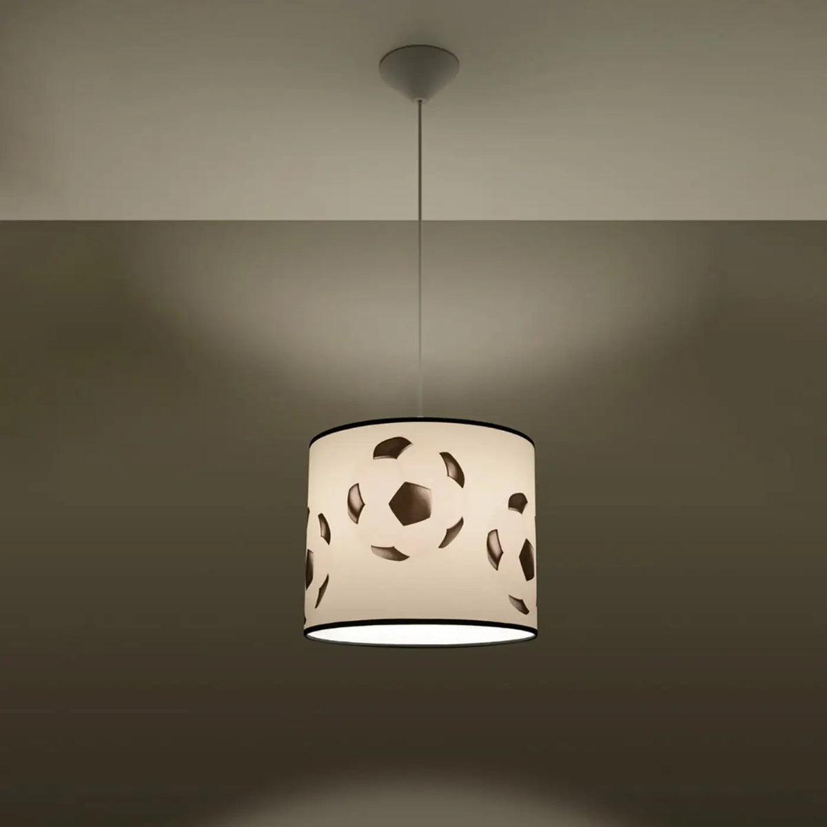 Suspension chambre d'enfant à ballons de foot, 30 ou 40 cm