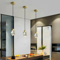 Suspension en cristal au style contemporain