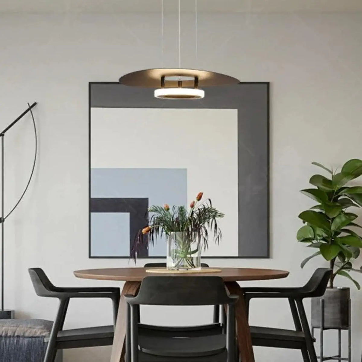 Suspension industrielle pour cuisine, noire ou blanche