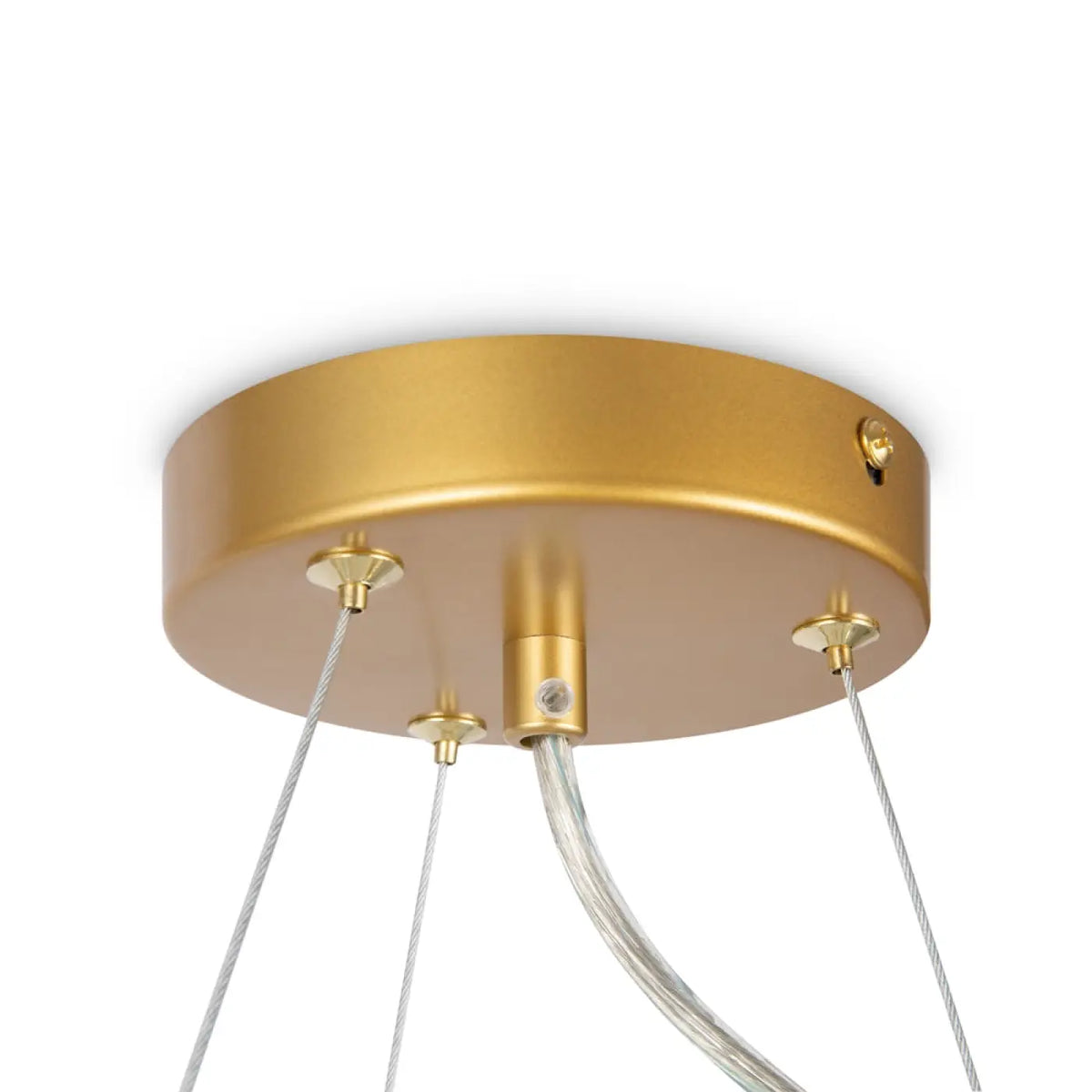 Lustre couronne à onze globes en verre, 67 cm, quatre coloris