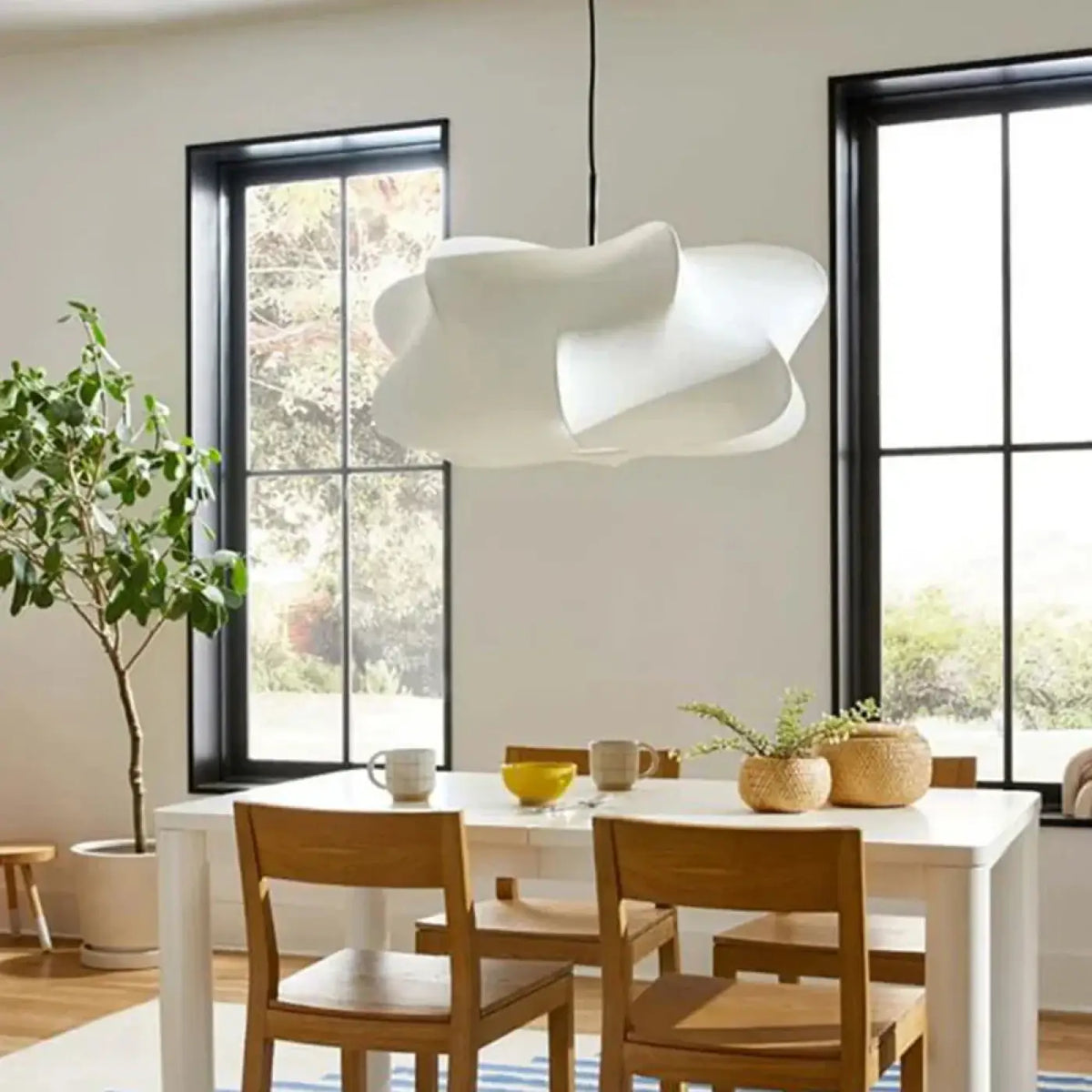 Suspension nuage blanche, tailles S et M
