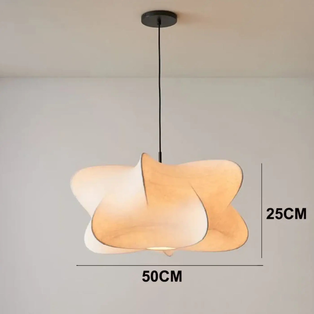 Suspension nuage blanche, tailles S et M