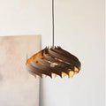 Suspension design en bois, noir, gris ou blanc, tailles S ou M, noir