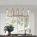 Suspension LED dorée en forme de vagues, design moderne
