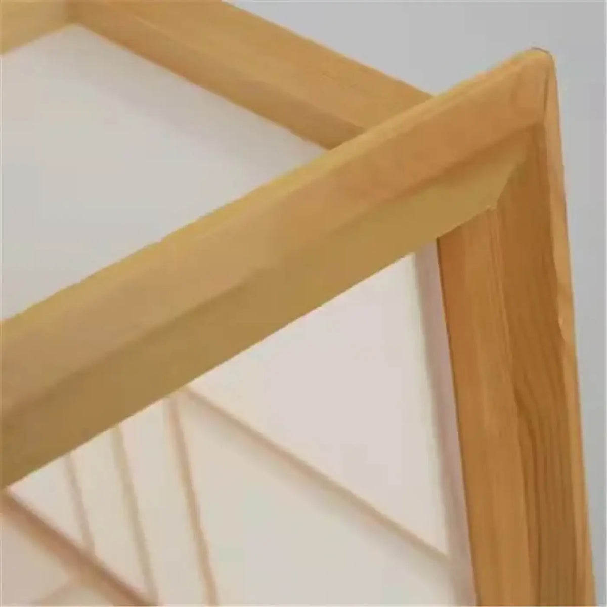 Suspension en bois d'inspiration japonaise, esprit zen