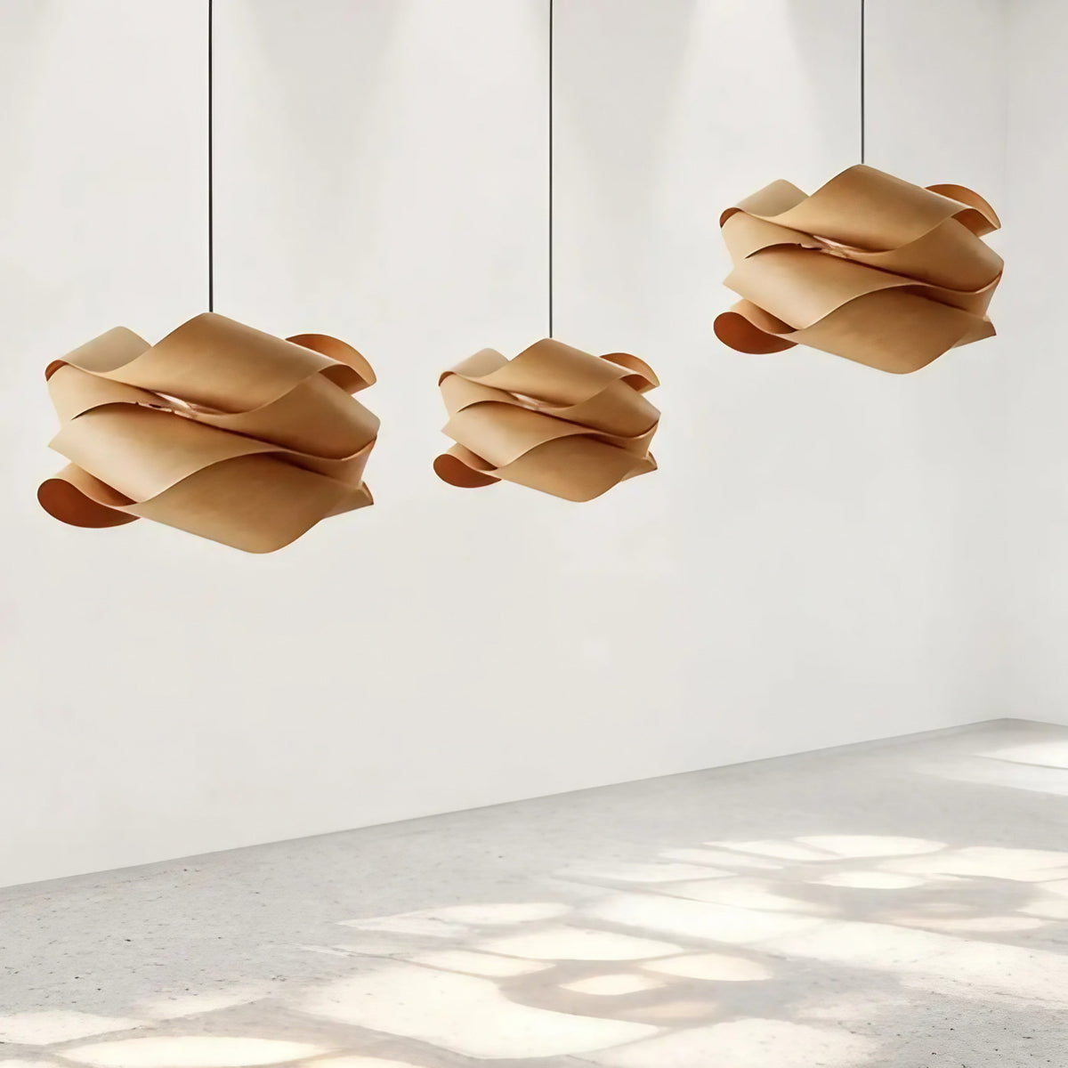 Suspension design ondulée, deux modèles au choix