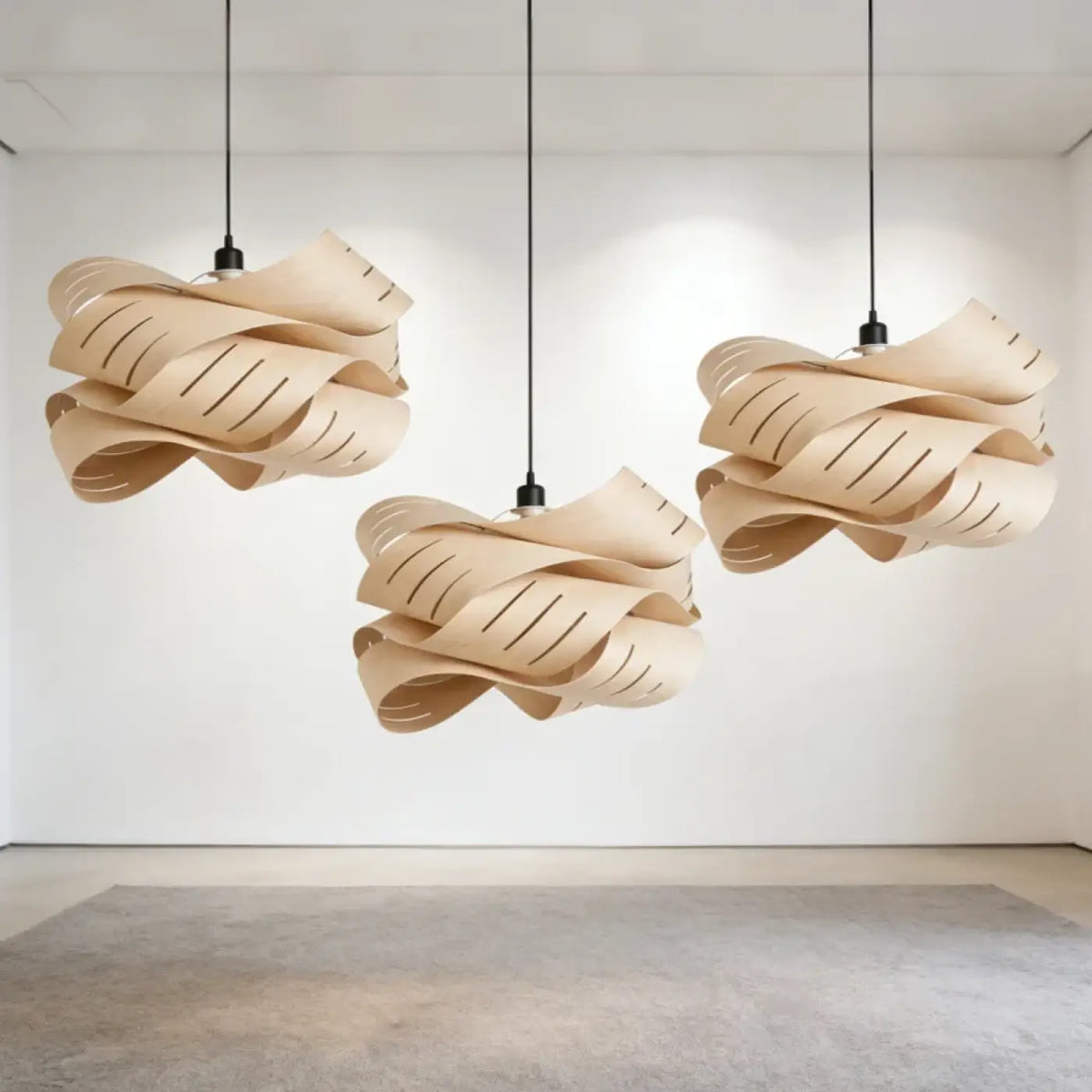 Suspension design ondulée, deux modèles au choix