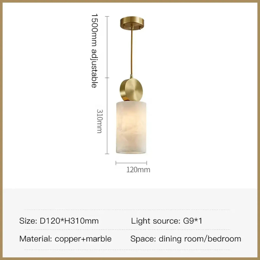 Suspension double laiton et verre marbré, deux modèles