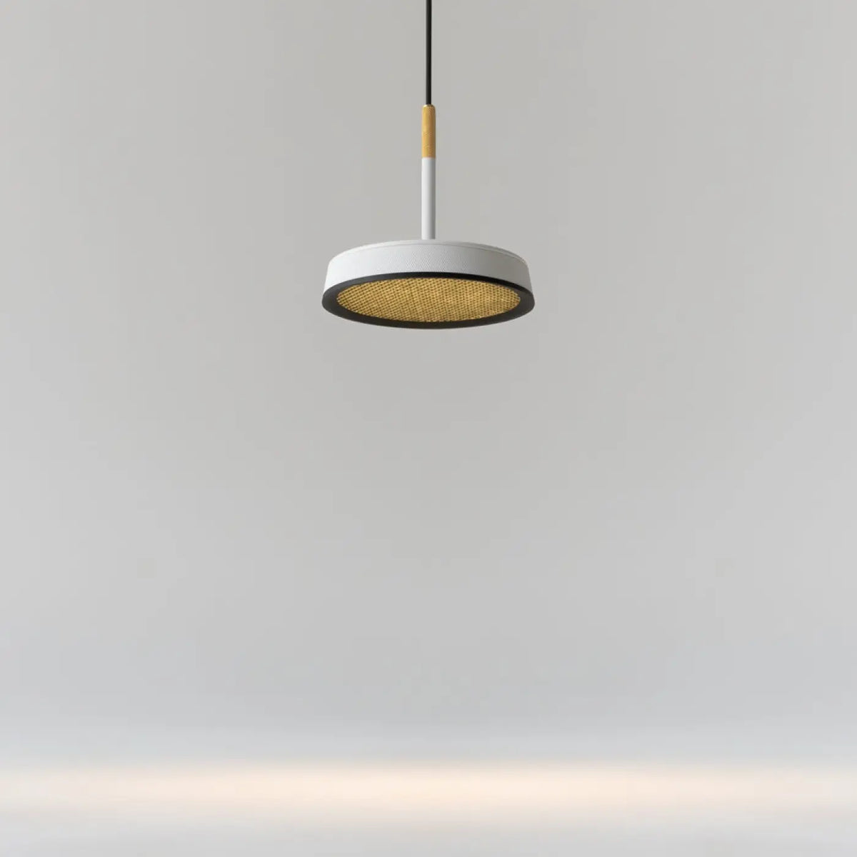 Suspension LED coupole en aluminium, noir, blanc ou marron