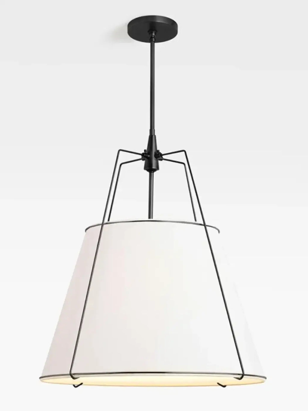 Suspension en tissu, noir ou doré, tailles S à XL