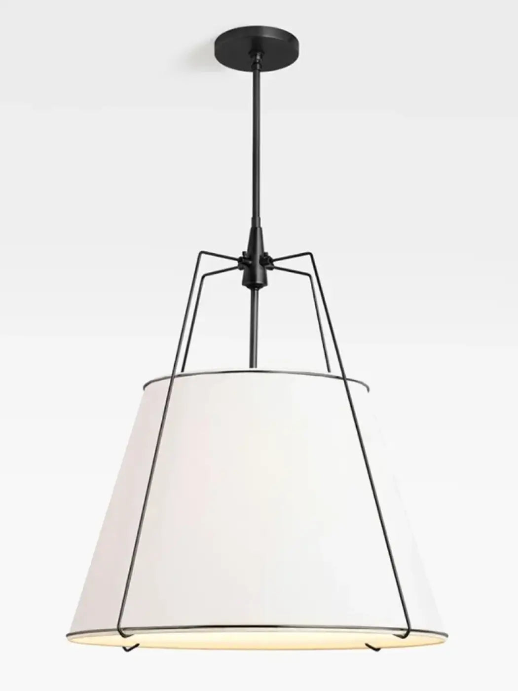 Suspension en tissu, noir ou doré, tailles S à XL