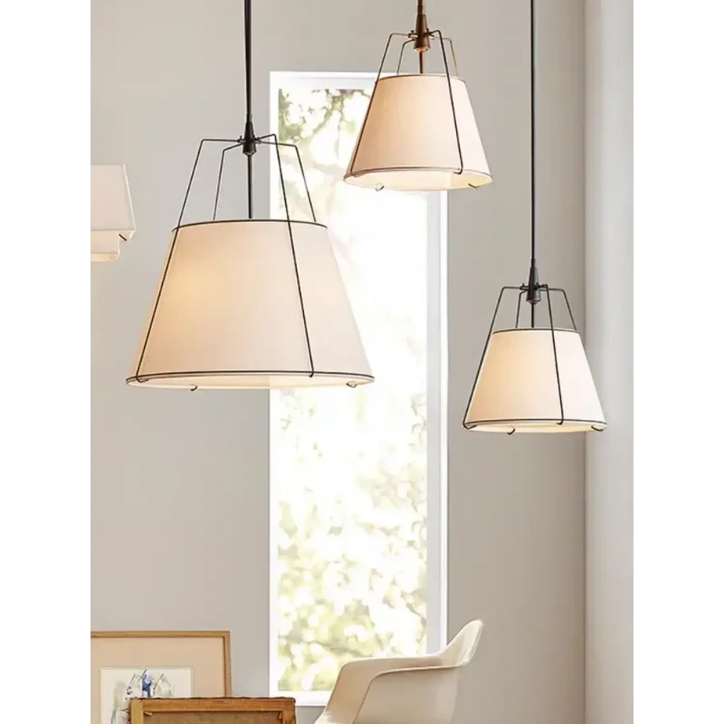 Suspension en tissu, noir ou doré, tailles S à XL