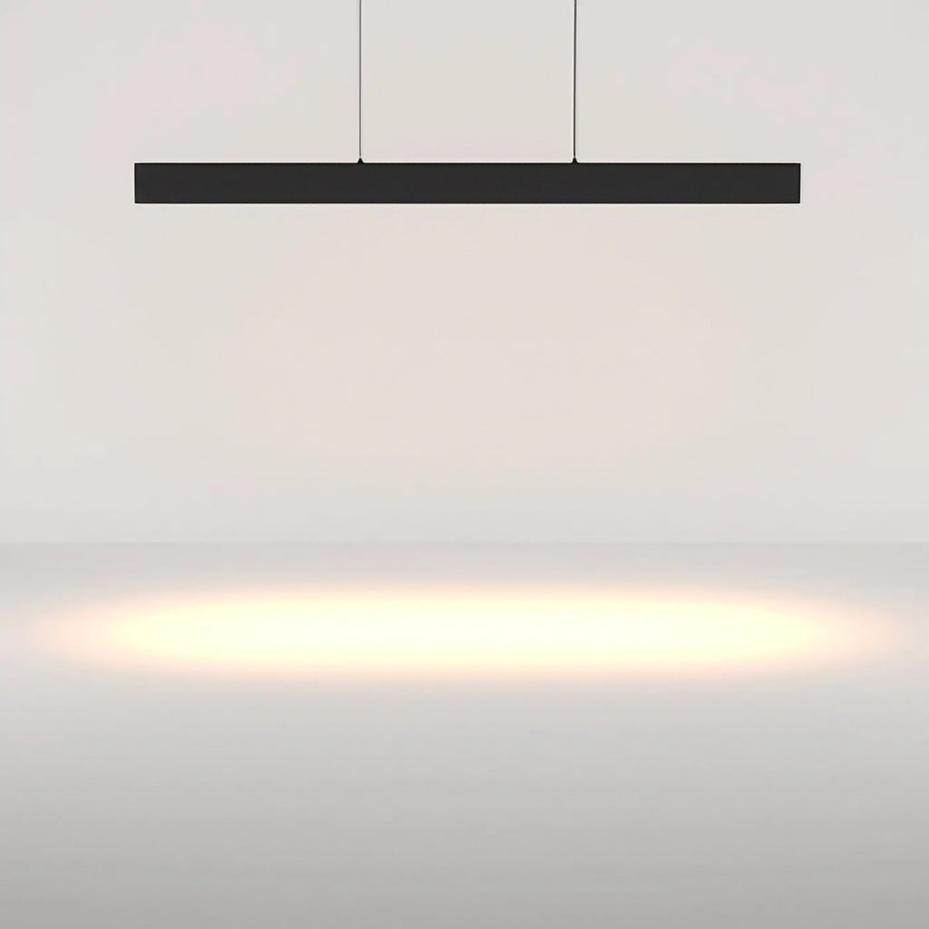 Suspension LED linéaire 116 cm à hauteur réglable, 2700 à 6000 K, noir