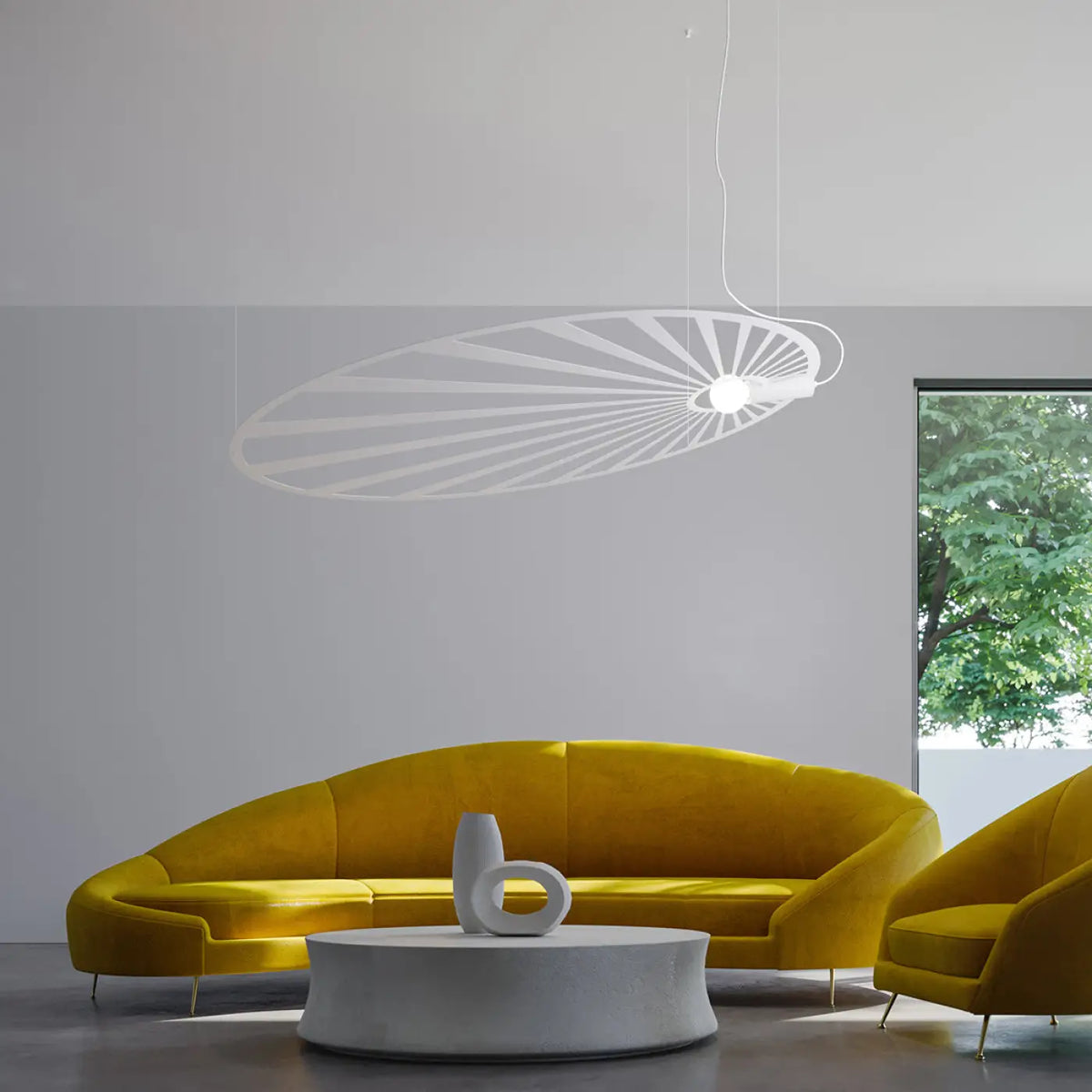 Grande suspension feuille en acier ajouré, motif floral, E27