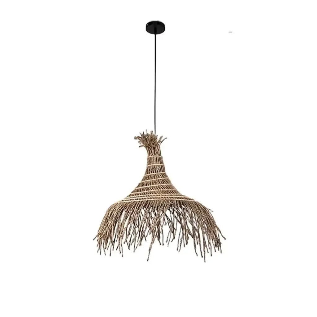 Suspension en fibres naturelles bohème chic, tailles S à XXL
