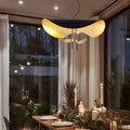 Suspension en forme d'ailes, noire ou blanche, trois tailles, noir