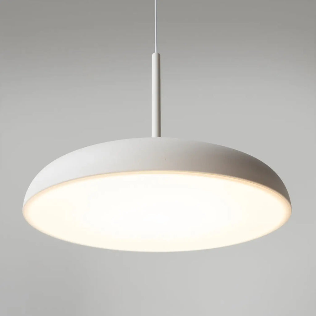 Suspension LED coupole en métal mat, 30 ou 40 cm, trois coloris