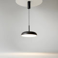 Suspension LED coupole en métal mat, 30 ou 40 cm, trois coloris, noir