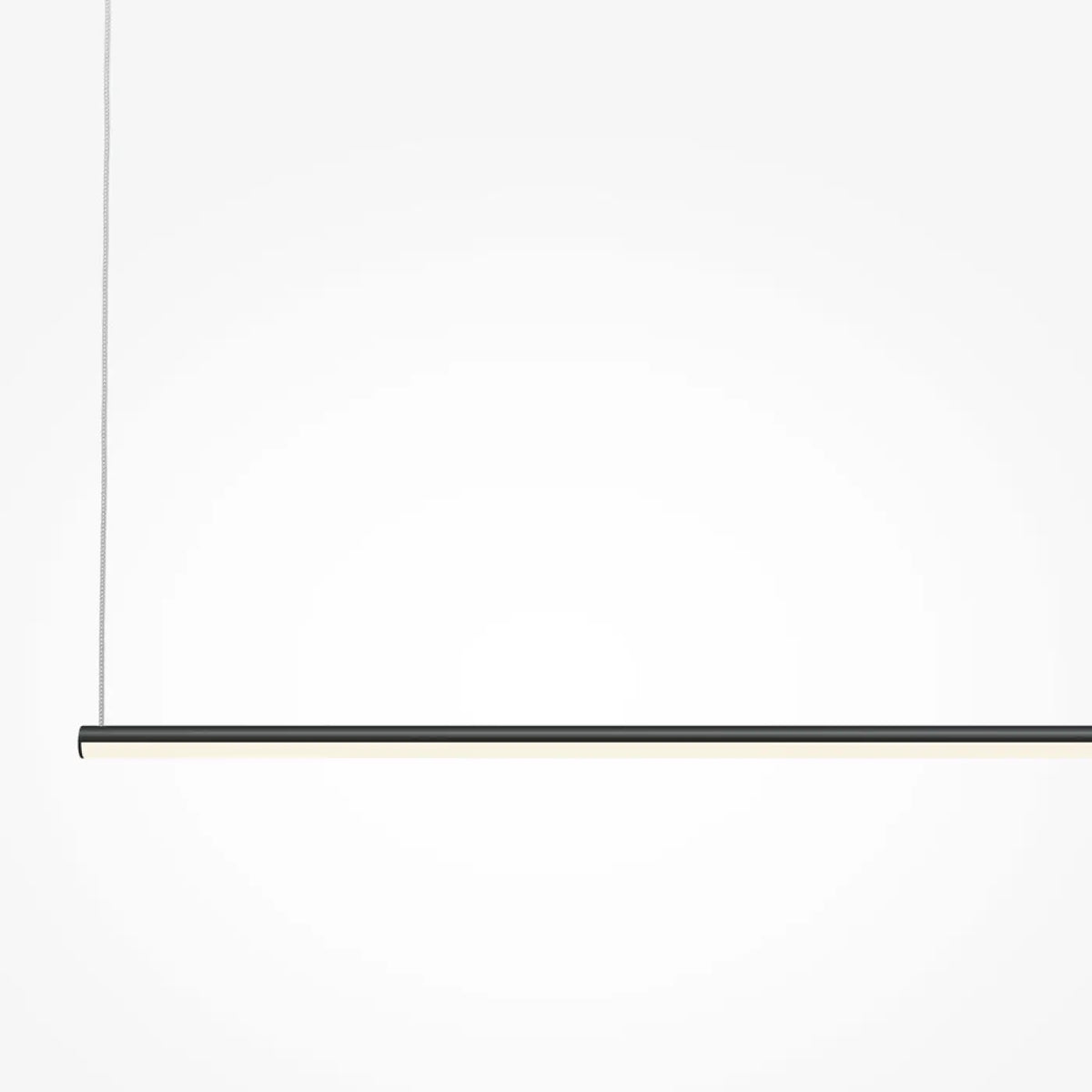 Suspension barre LED très fine en acier, 80 ou 120 cm