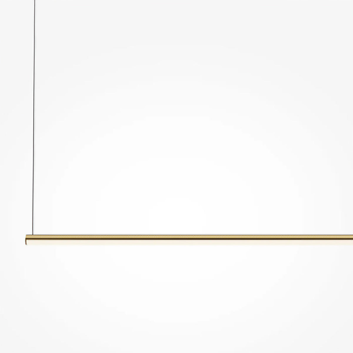 Suspension barre LED très fine en acier, 80 ou 120 cm
