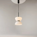 Suspension LED globe opalin, monture en acier noir, doré ou blanc, noir