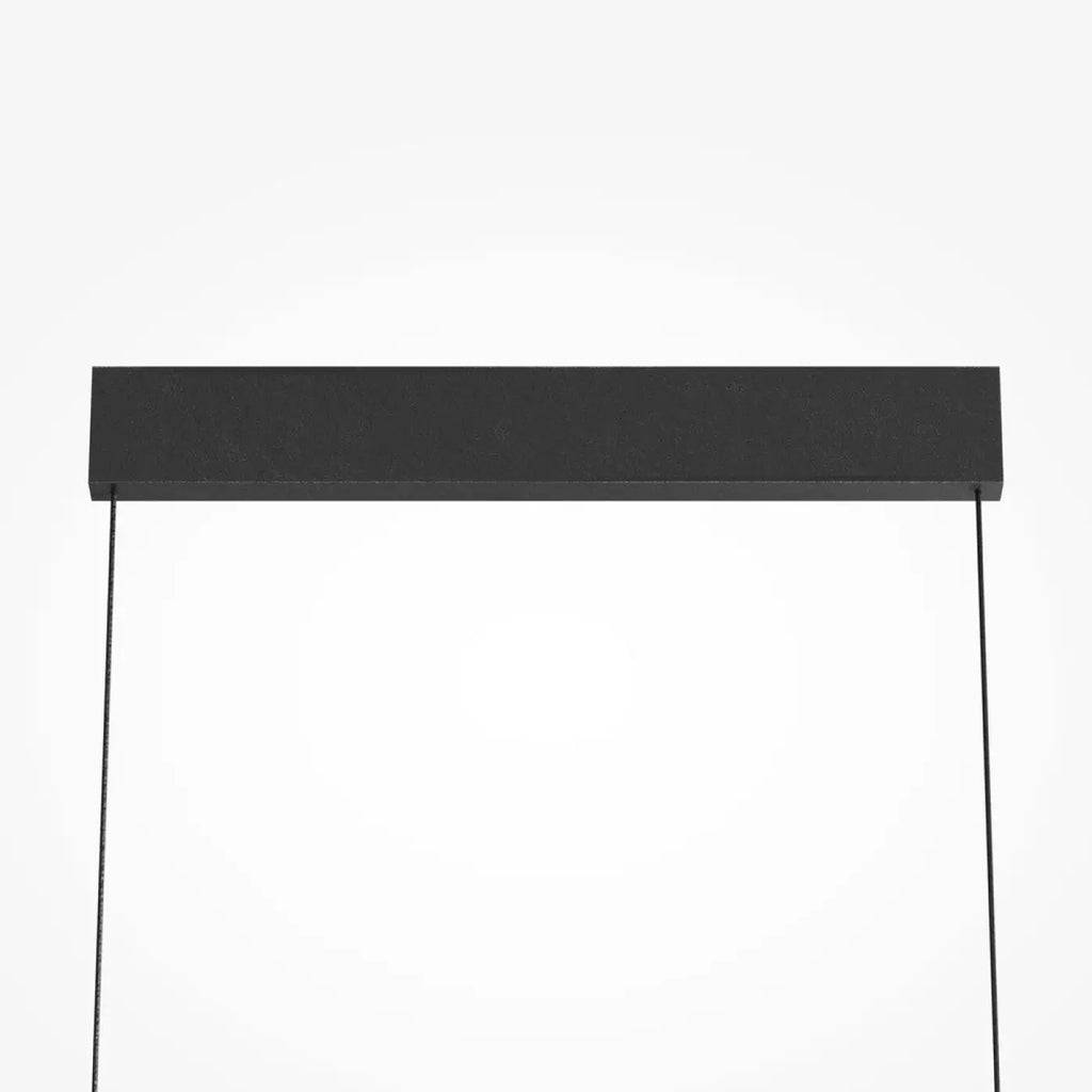 Suspension LED à lumière réfléchie, noir et blanc, 42 ou 60 cm
