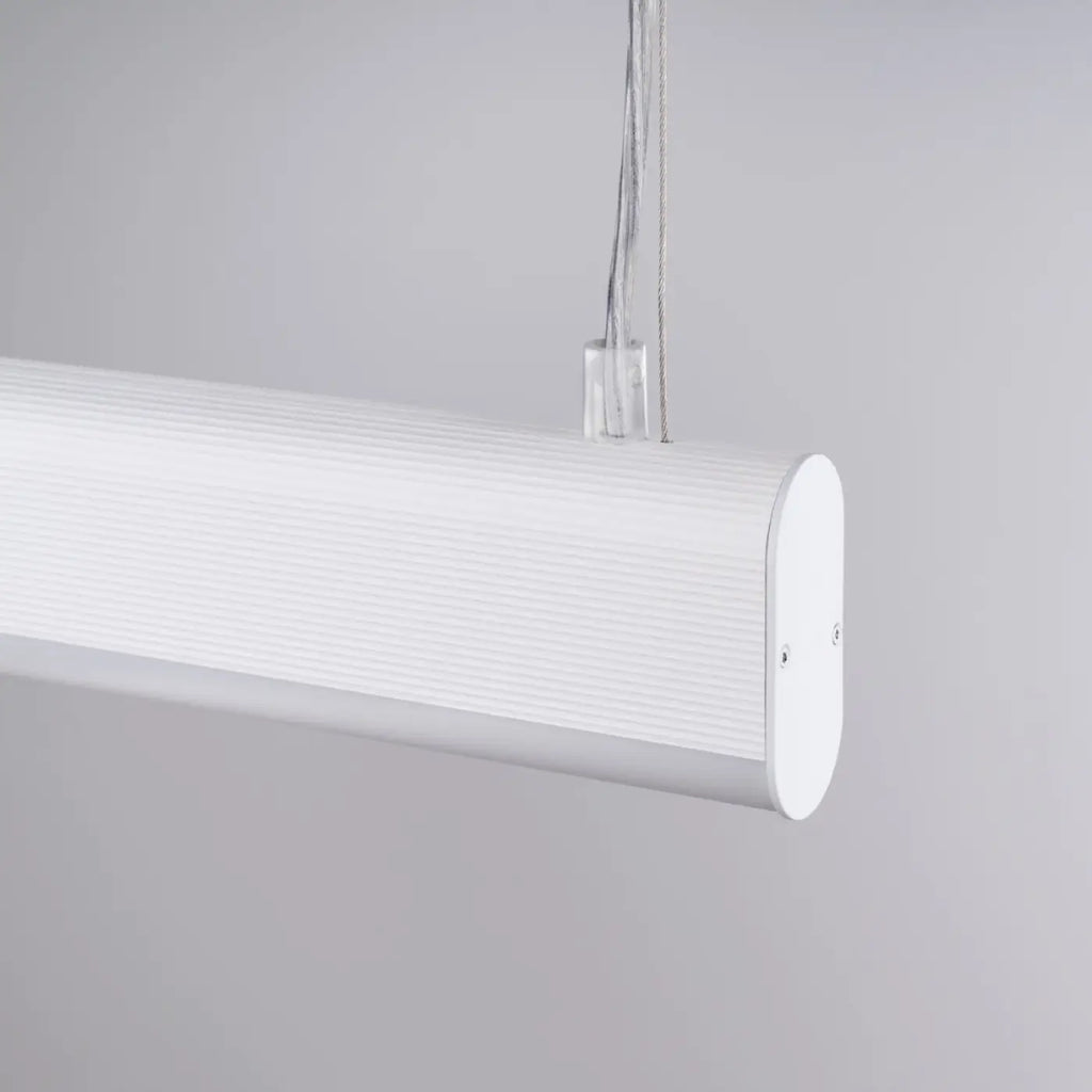 Suspension barre lumineuse LED en aluminium, 120 cm, 38 W