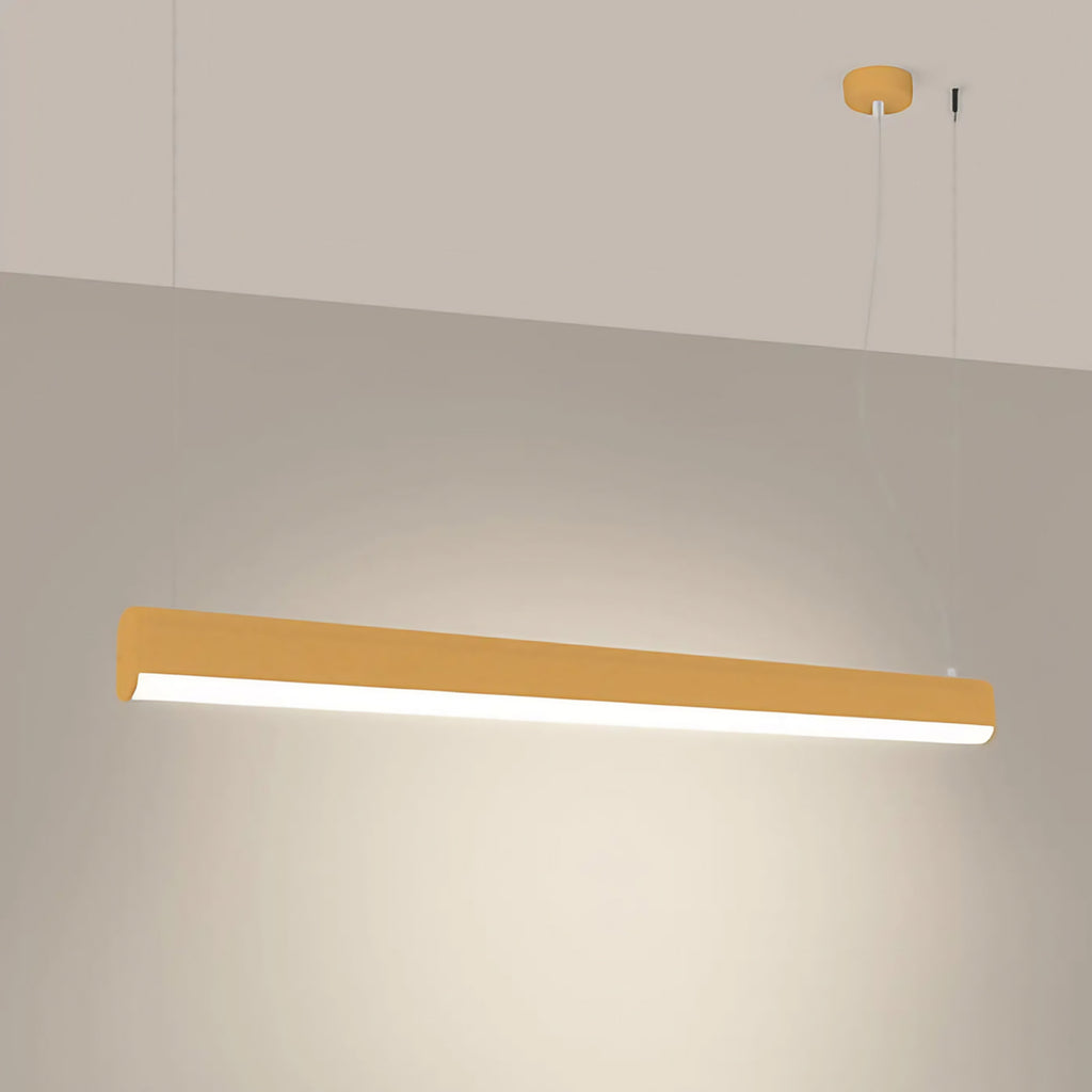 Suspension barre lumineuse LED en aluminium, 120 cm, 38 W