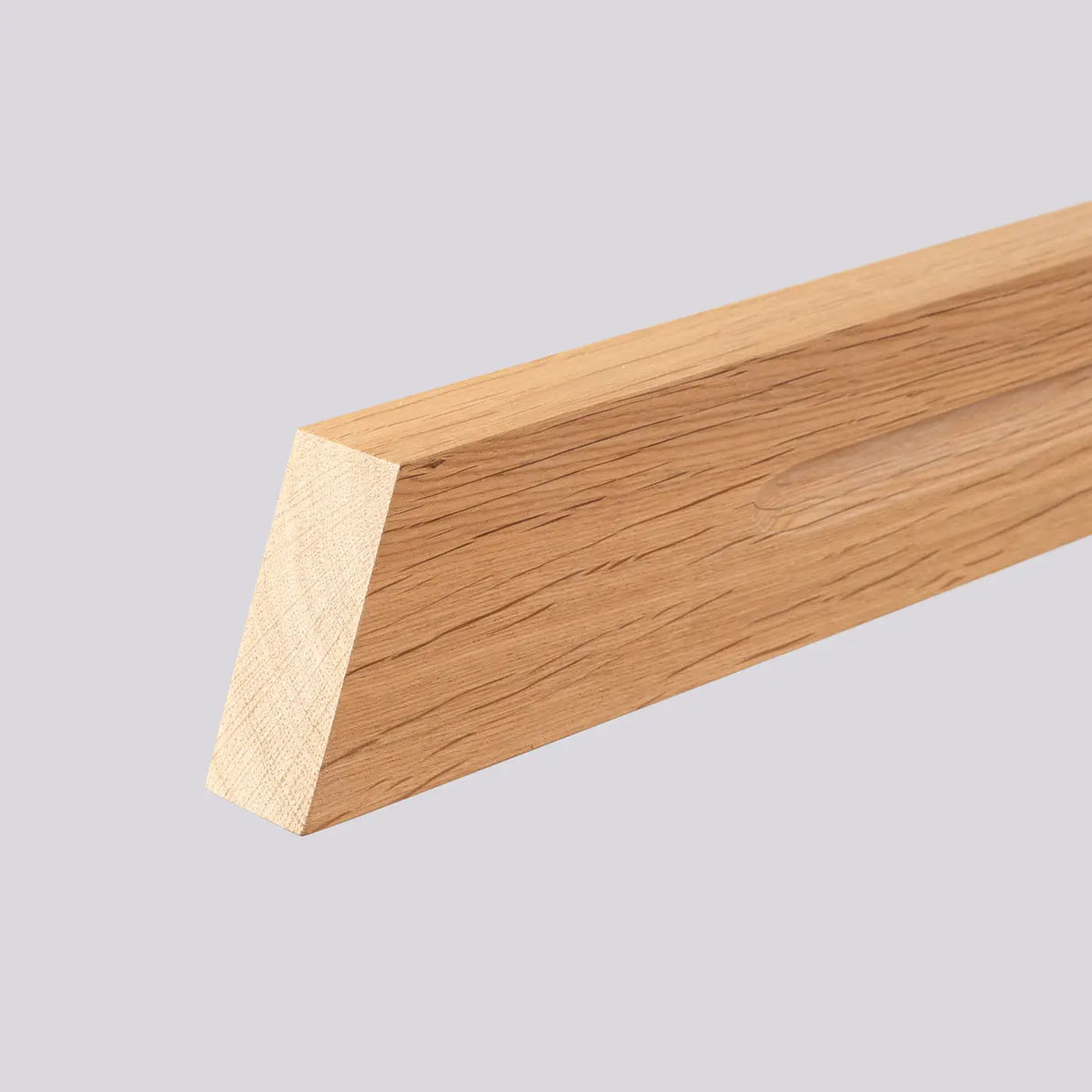 Suspension LED linéaire en chêne massif, 120 ou 150 cm