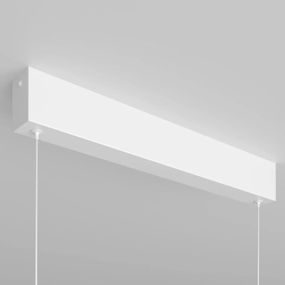 Suspension LED linéaire, 90 cm blanche ou 120 cm dorée