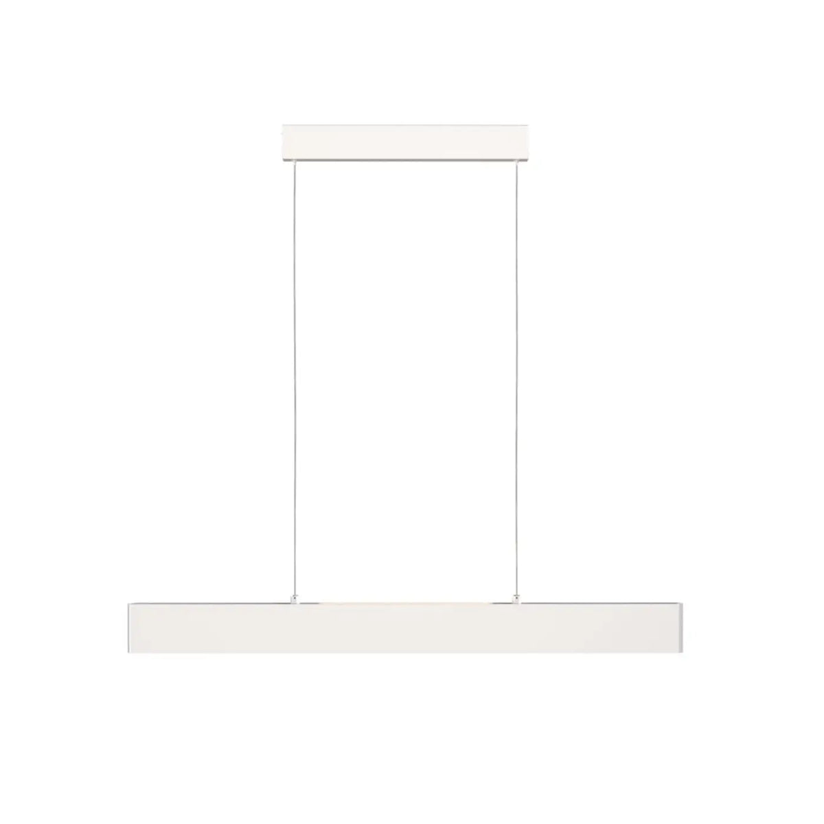 Suspension LED linéaire, 90 cm blanche ou 120 cm dorée