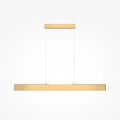 Suspension LED linéaire, 90 cm blanche ou 120 cm dorée, doré