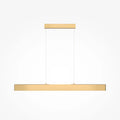 Suspension LED linéaire, 90 cm blanche ou 120 cm dorée, doré