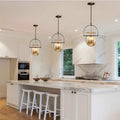 Suspension lanterne au style ancien, blanc chaud ou froid