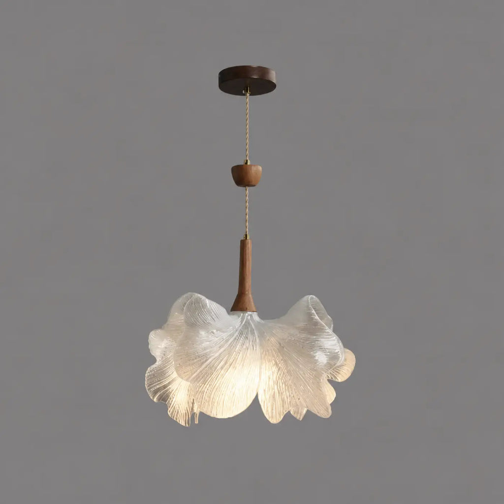 Suspension fleur aux pétales délicats, trois modèles
