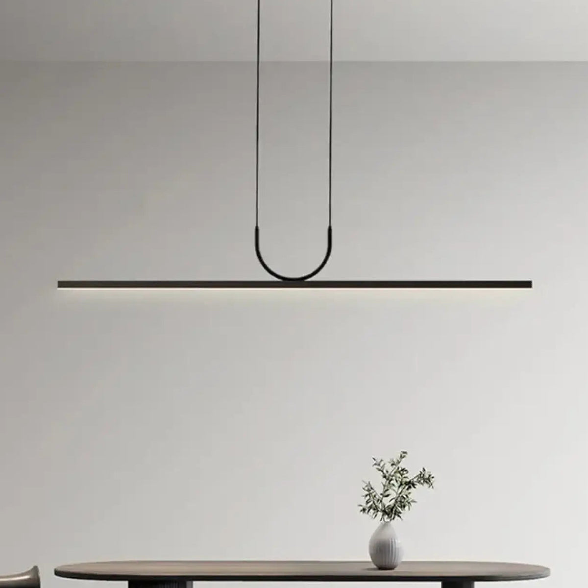 Suspension barre LED horizontale, quatre tailles S à XL